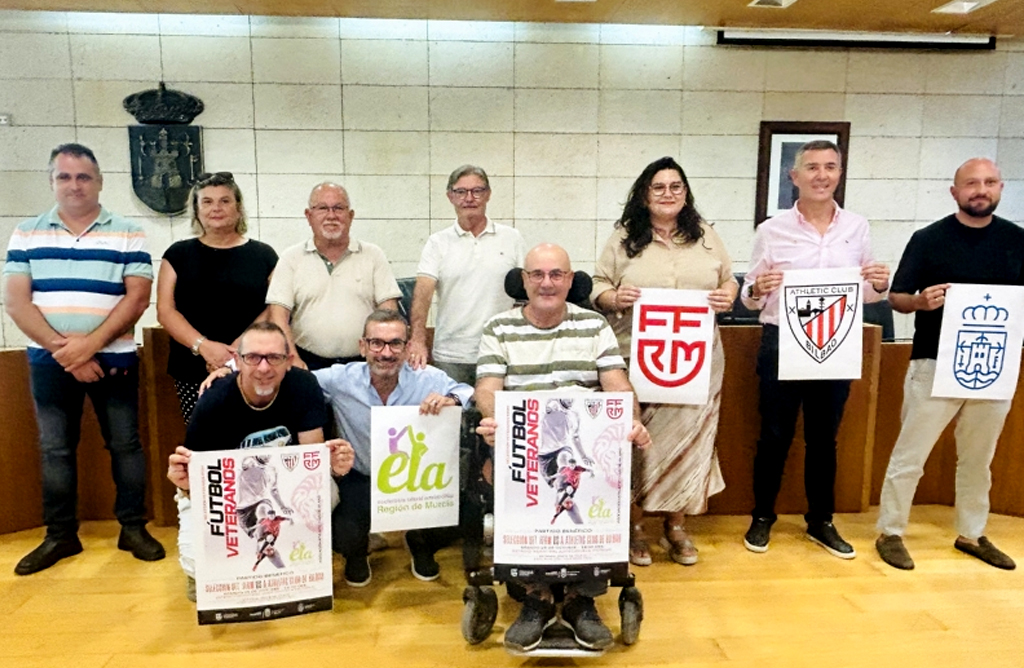 El Juan Cayela acoger un partido solidario a beneficio de la Asociacin ELA de la Regin de Murcia